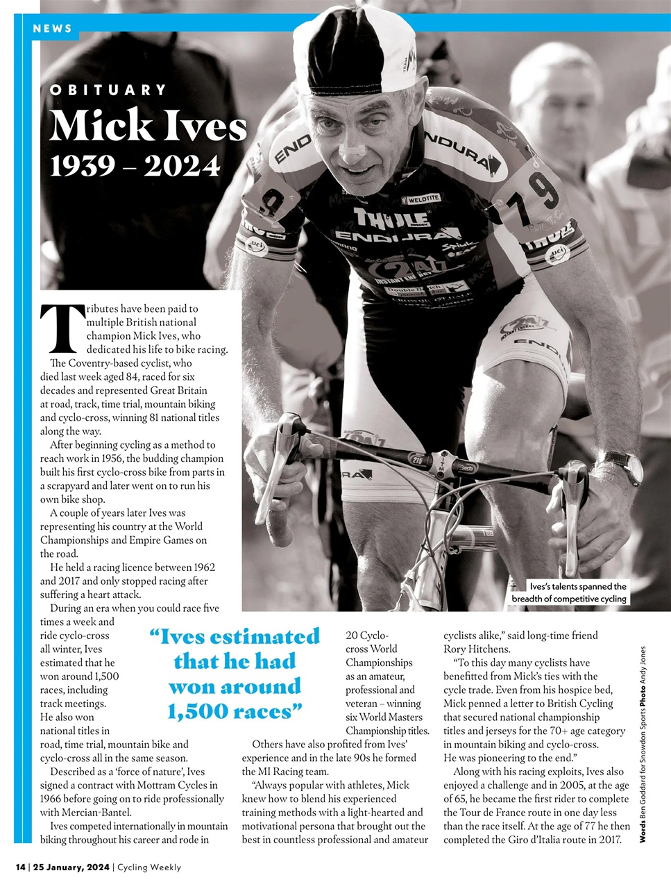 Cycling Weekly Preview Pages