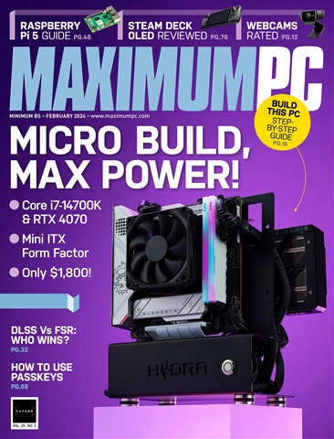 Maximum PC issue February 2024