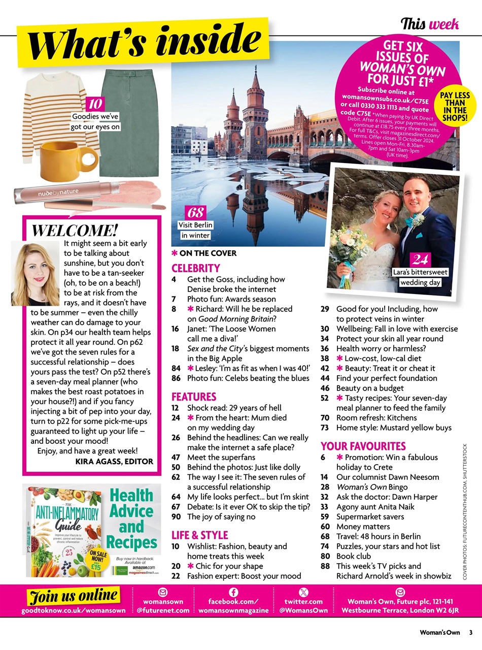 Woman's Own Preview Pages