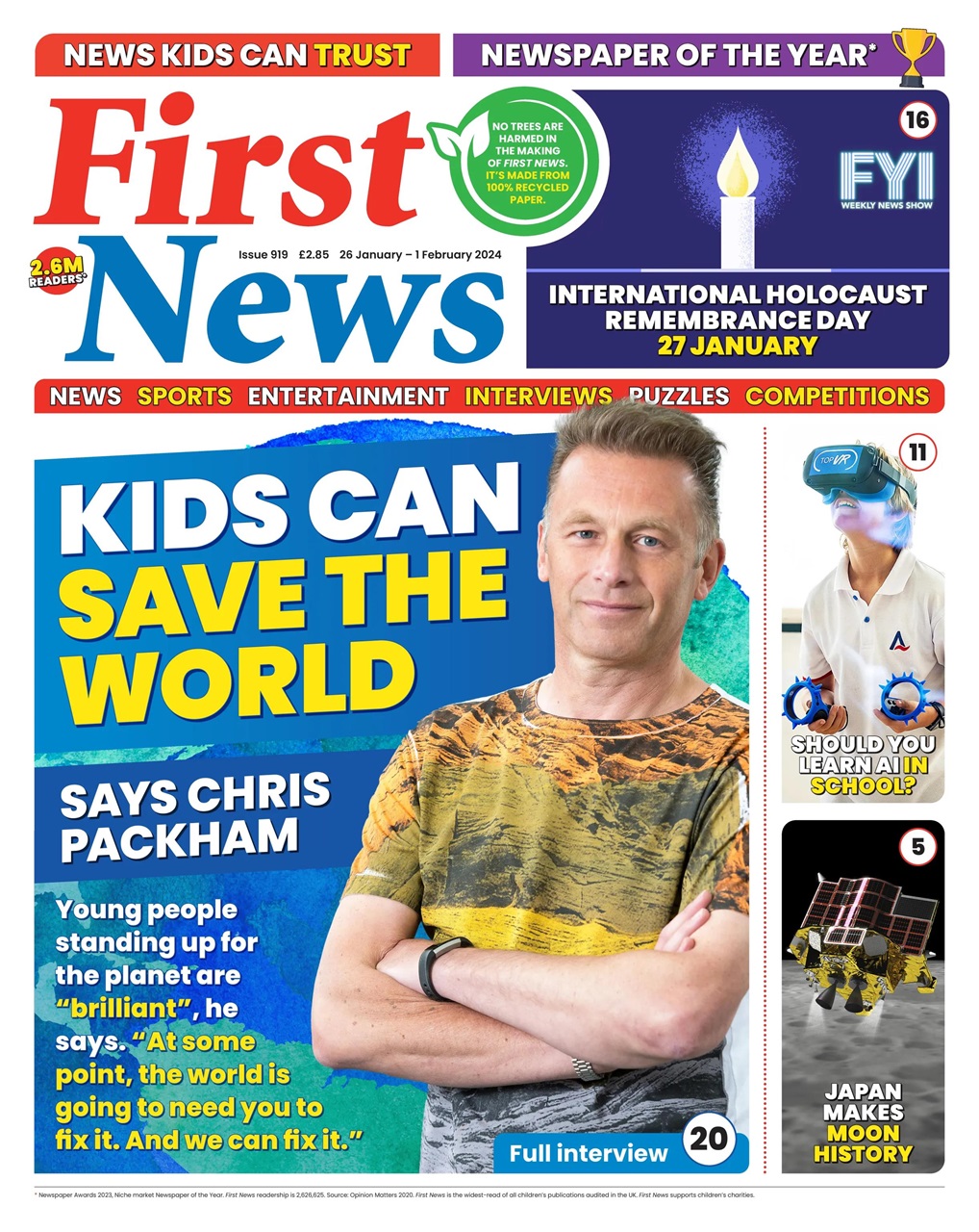 First News Preview Pages
