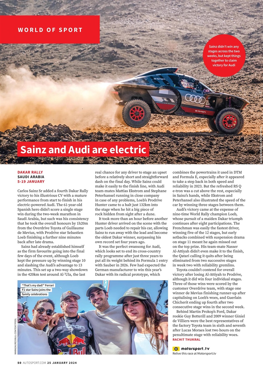 Autosport Preview Pages