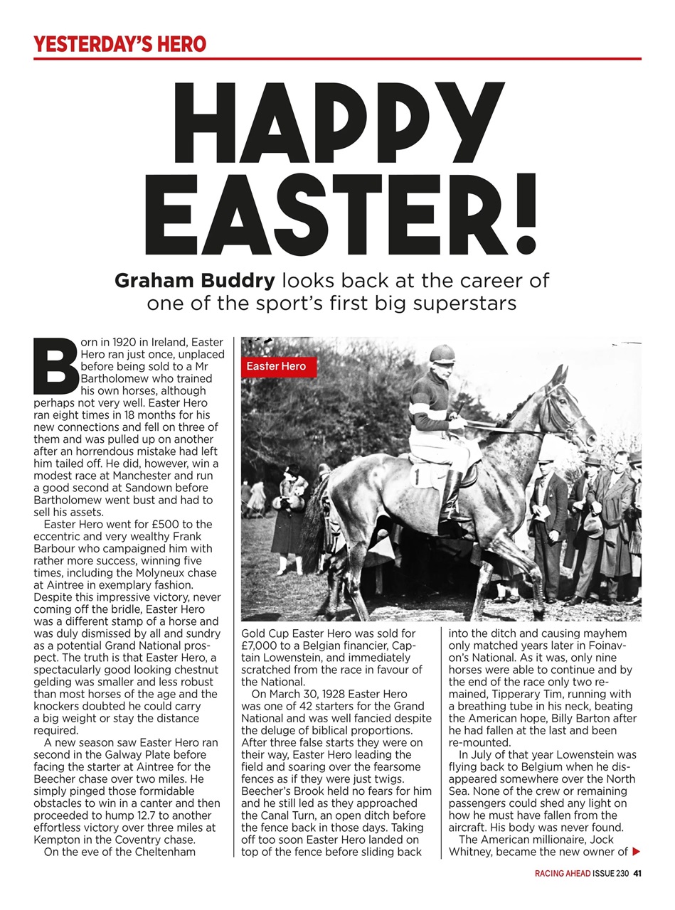 Racing Ahead Preview Pages