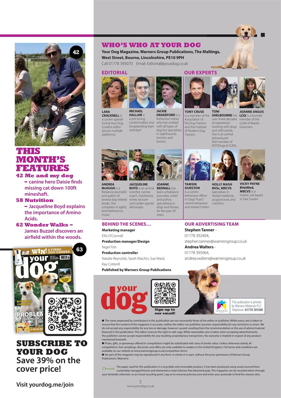 Your Dog Preview Pages