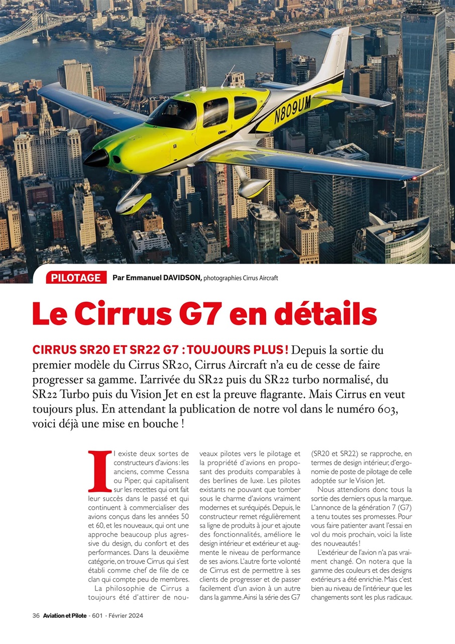 Aviation et Pilote Preview Pages