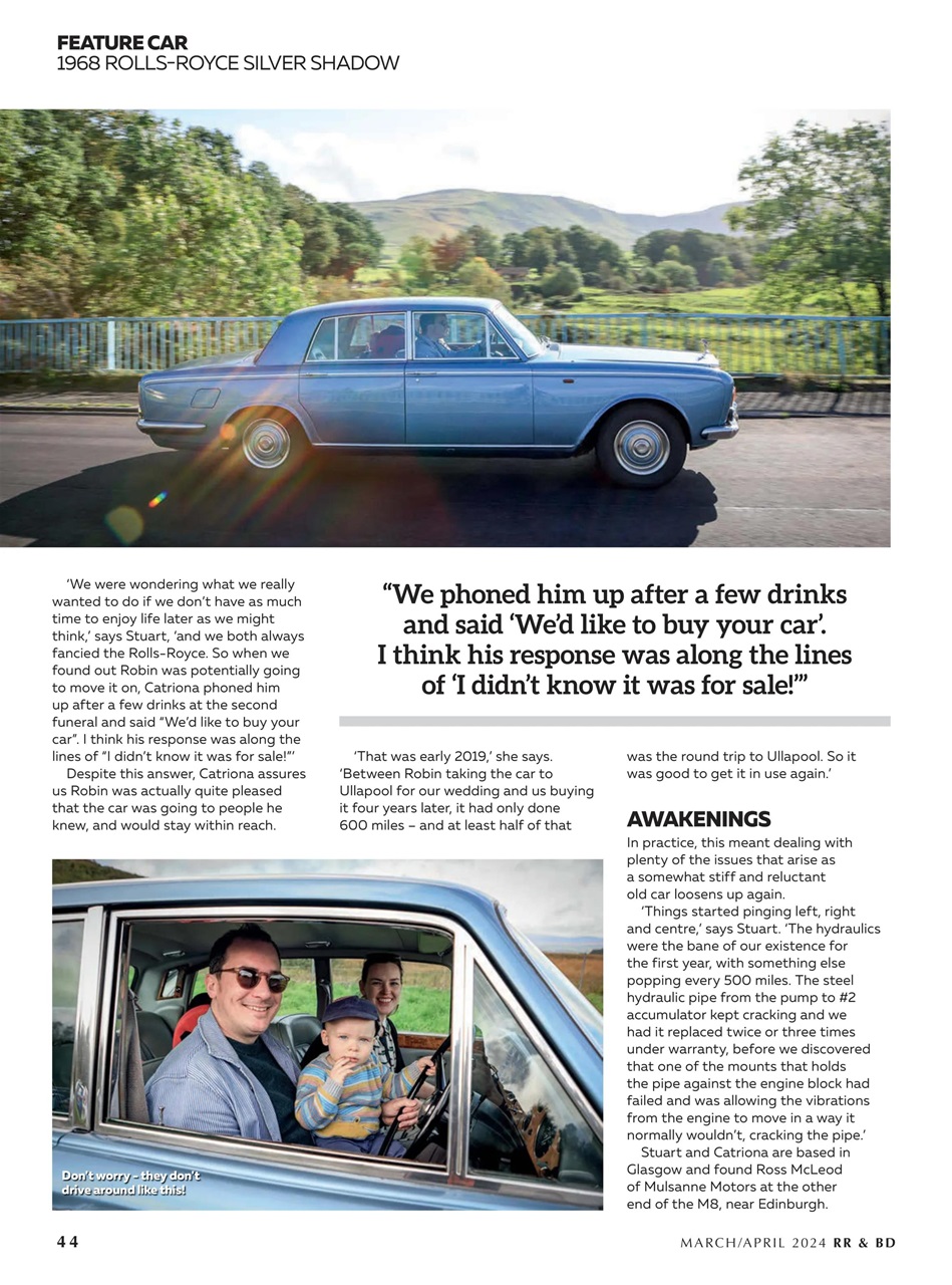 Rolls-Royce & Bentley Driver Preview Pages