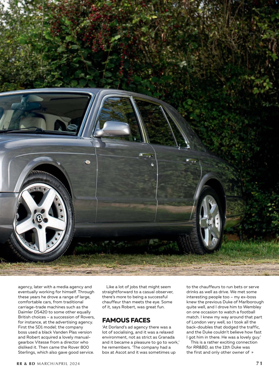 Rolls-Royce & Bentley Driver Preview Pages