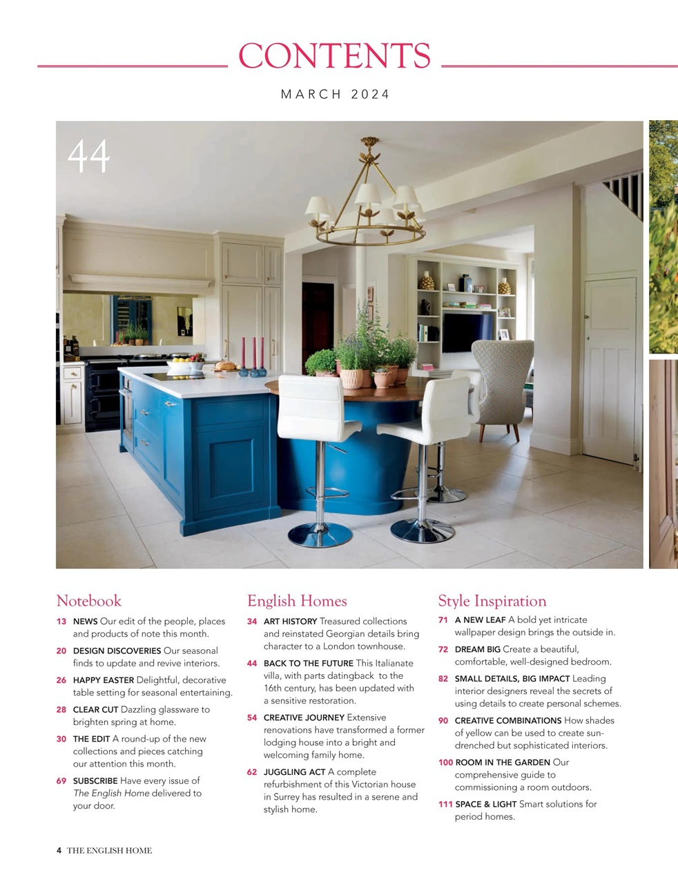 The English Home Preview Pages