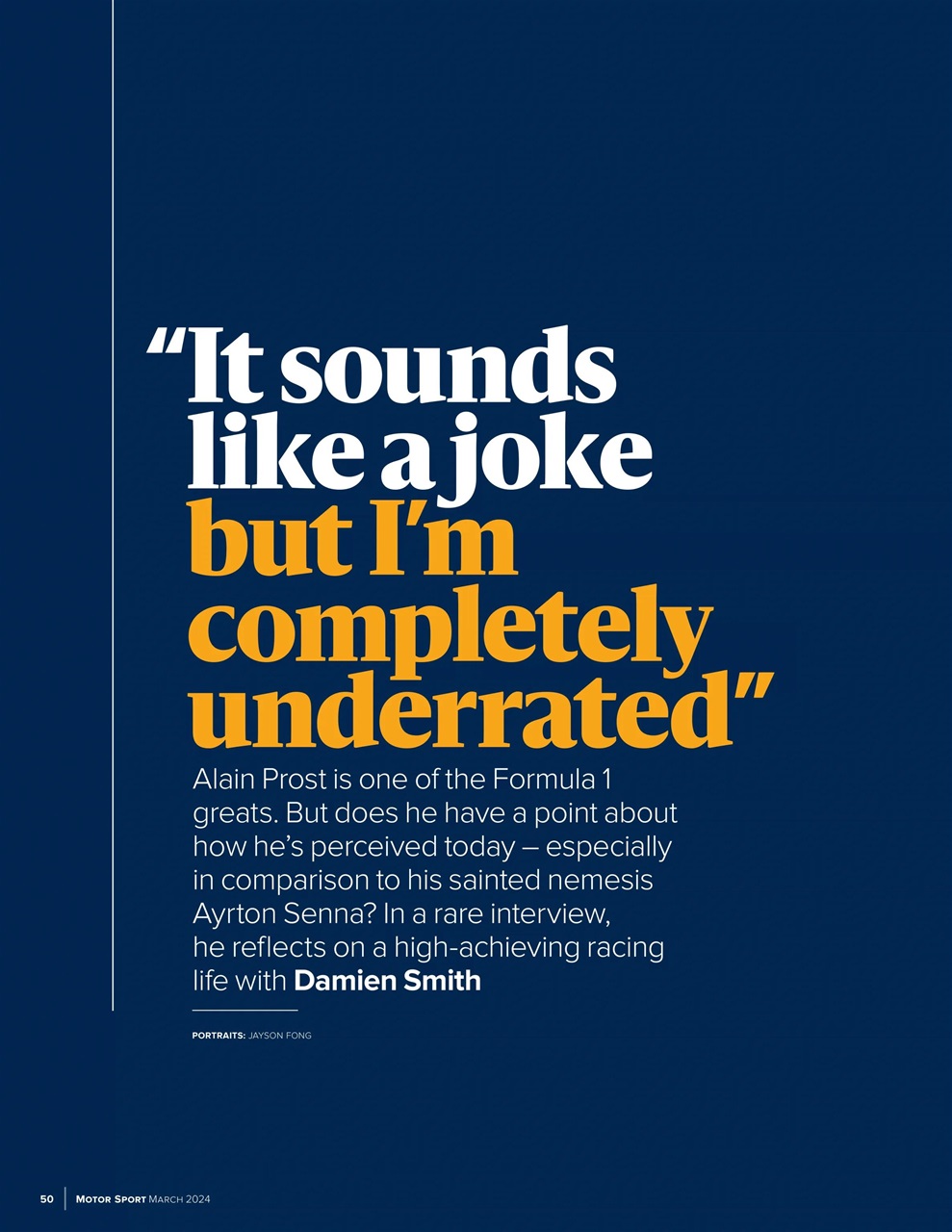 Motor Sport Magazine Preview Pages