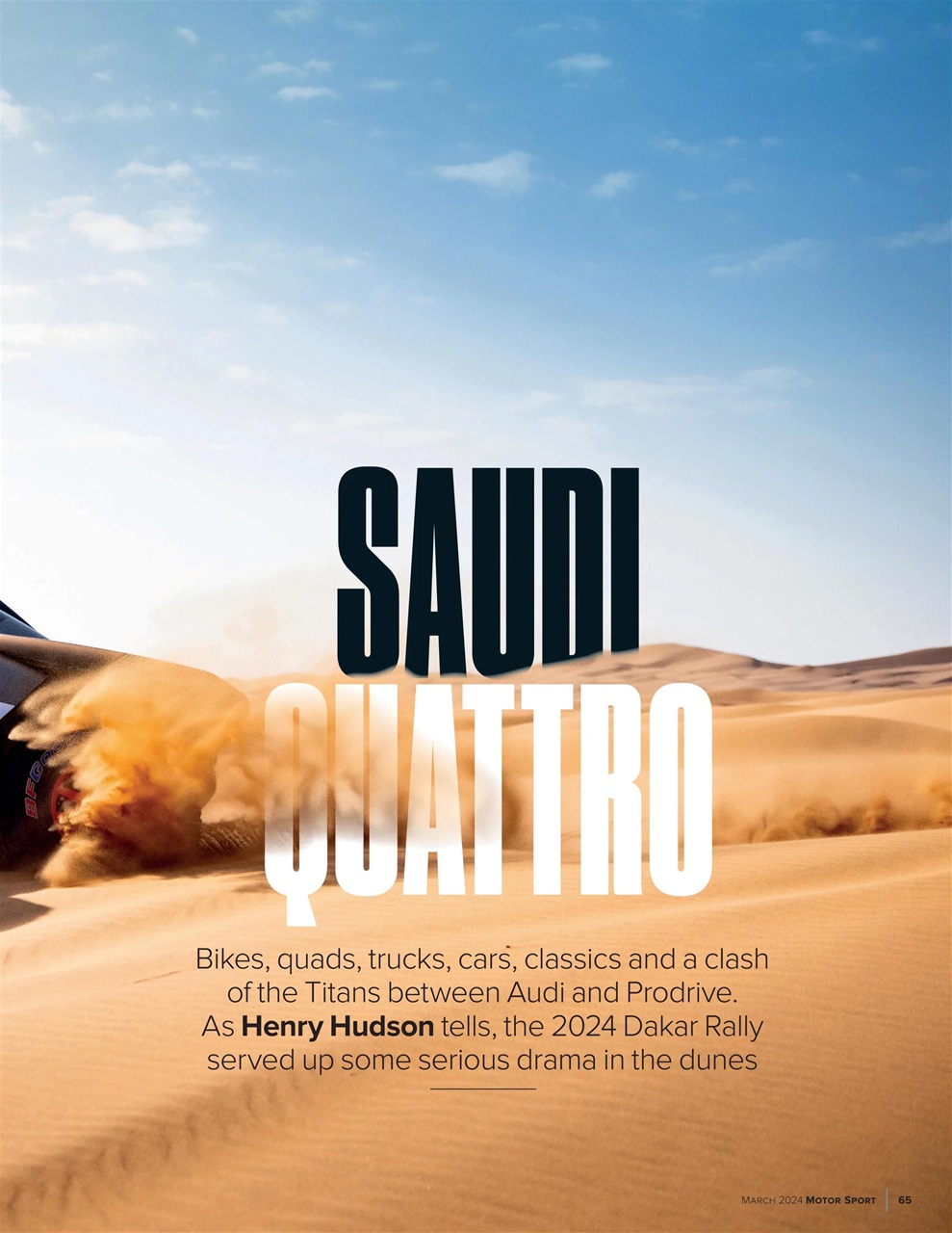 Motor Sport Magazine Preview Pages