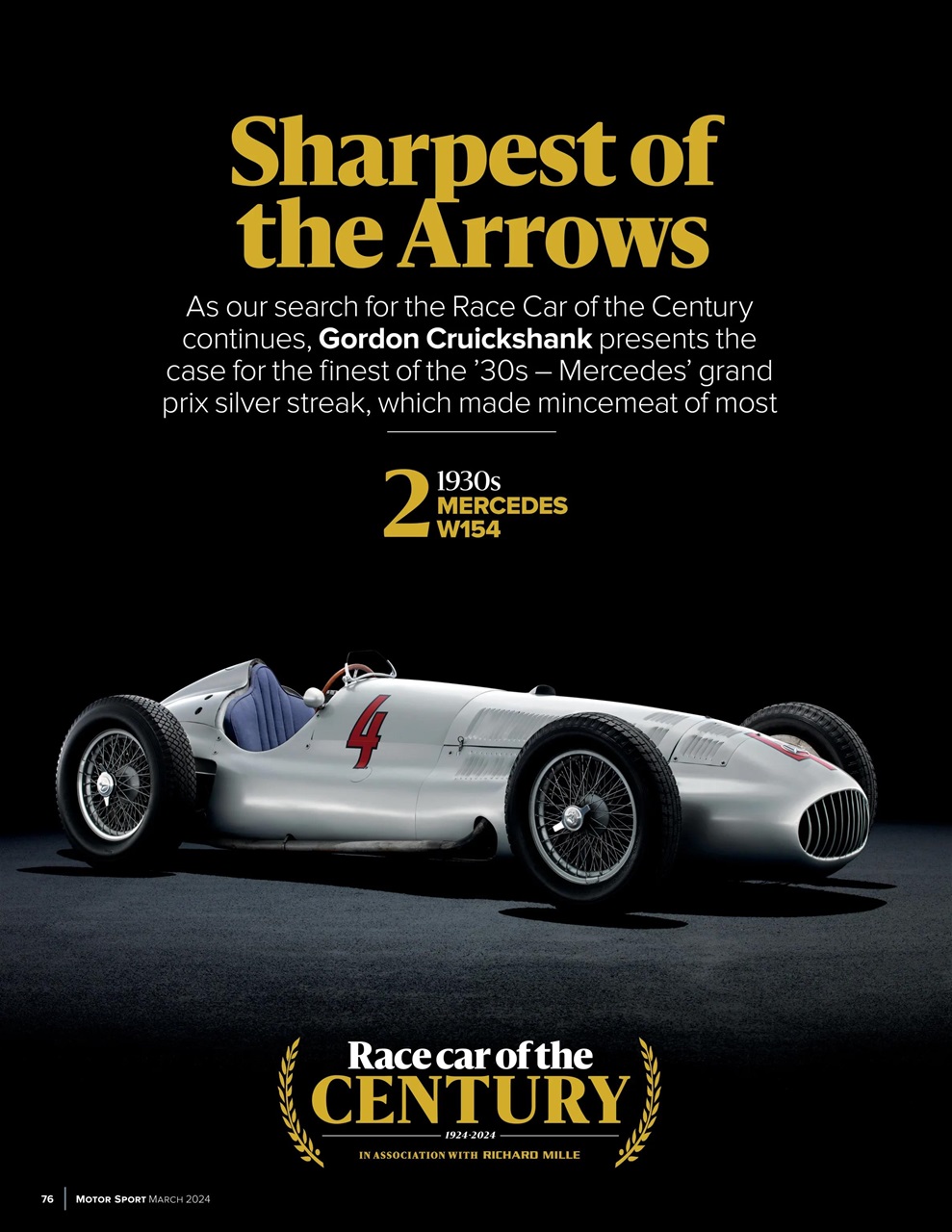 Motor Sport Magazine Preview Pages
