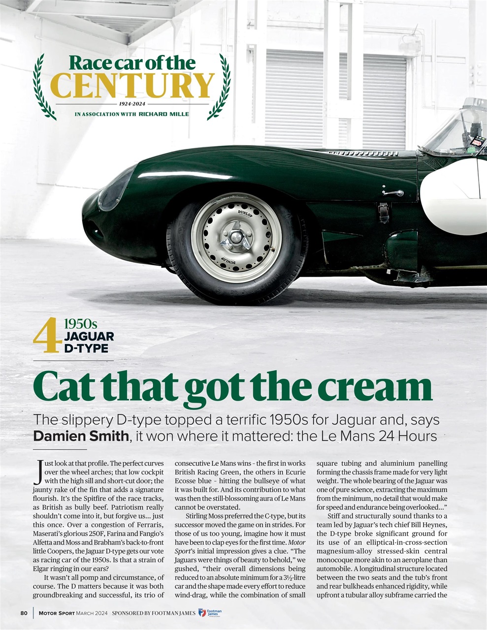 Motor Sport Magazine Preview Pages