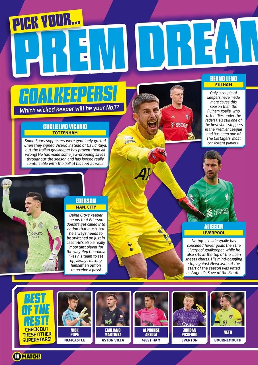 Match Preview Pages