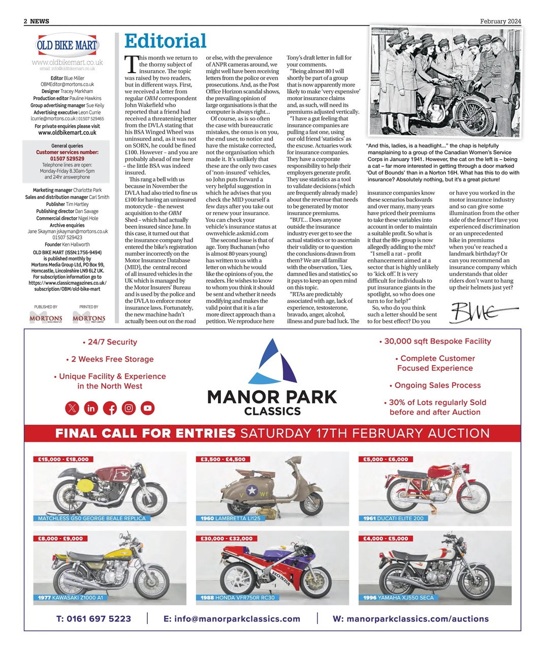 Old Bike Mart Preview Pages