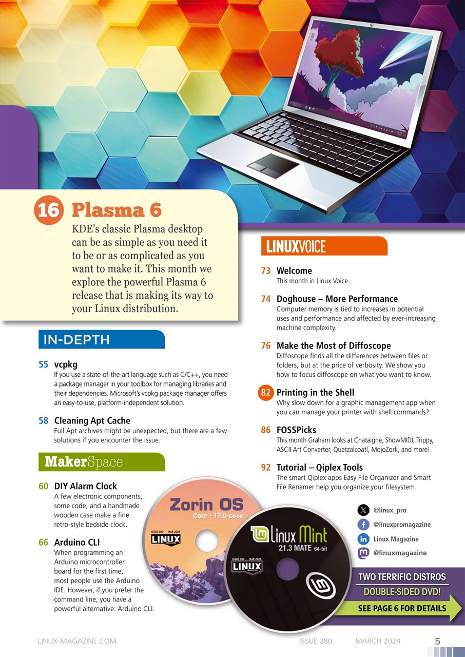 Linux Magazine Preview Pages