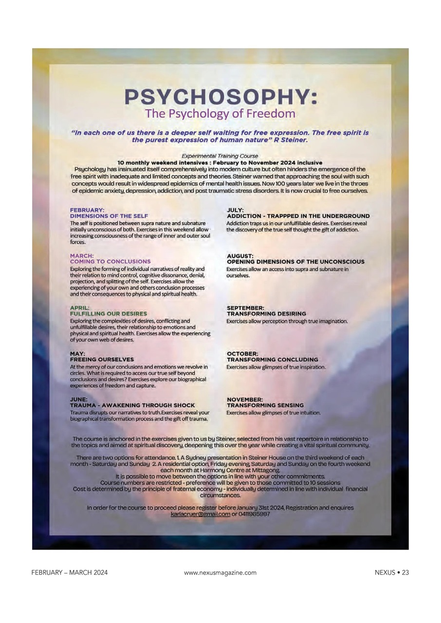 Nexus Magazine Preview Pages