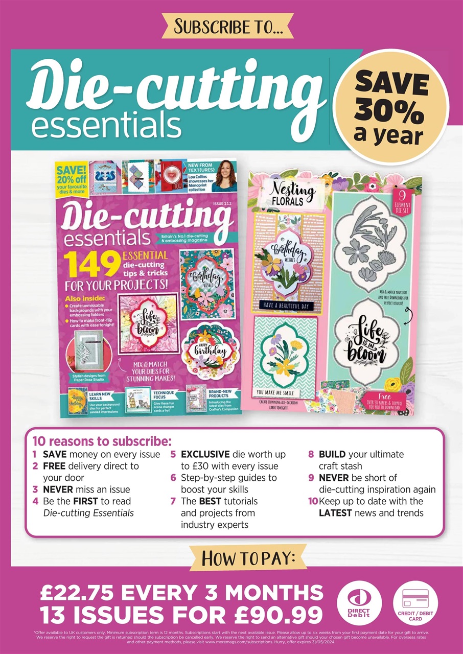 Die-Cutting Essentials Preview Pages