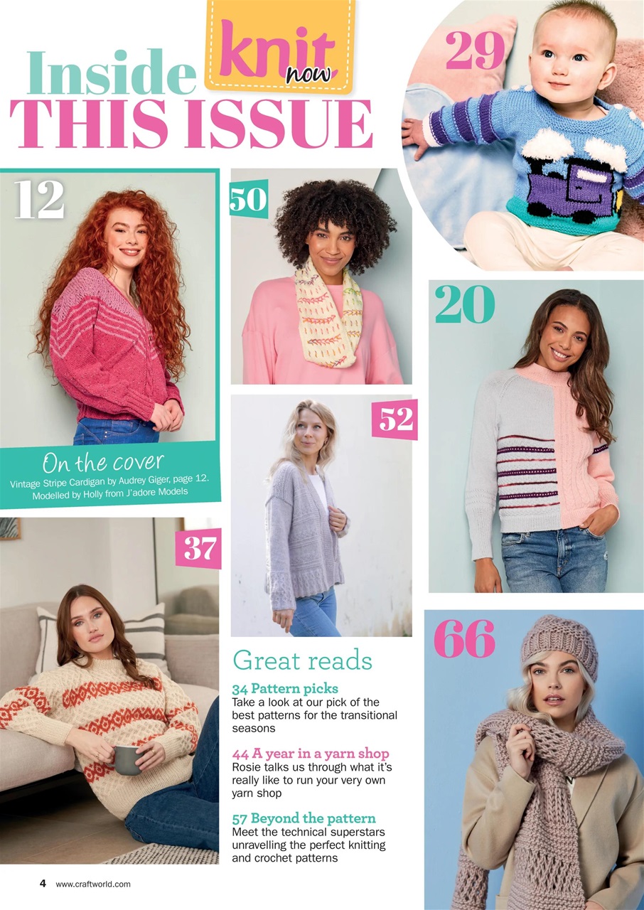 Knit Now Preview Pages