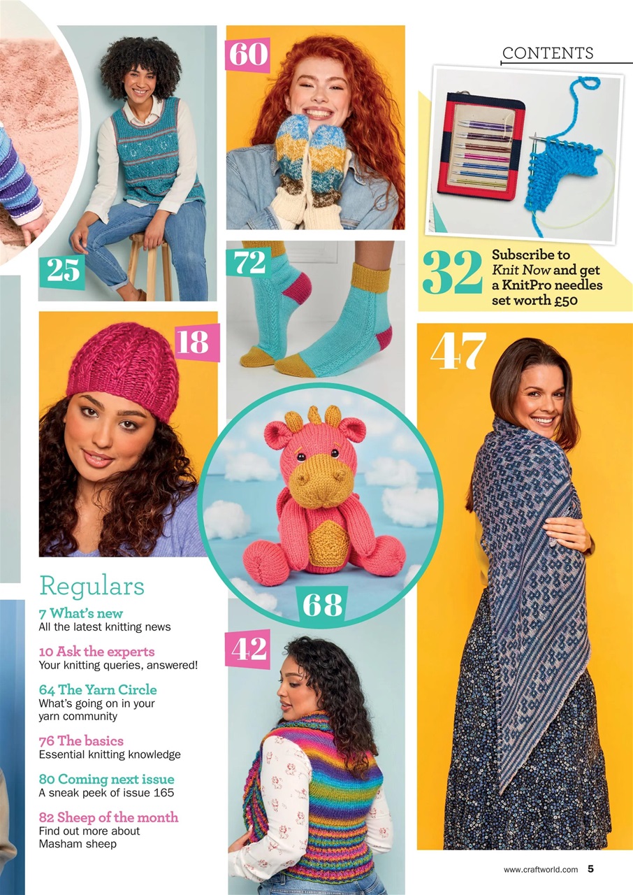 Knit Now Preview Pages