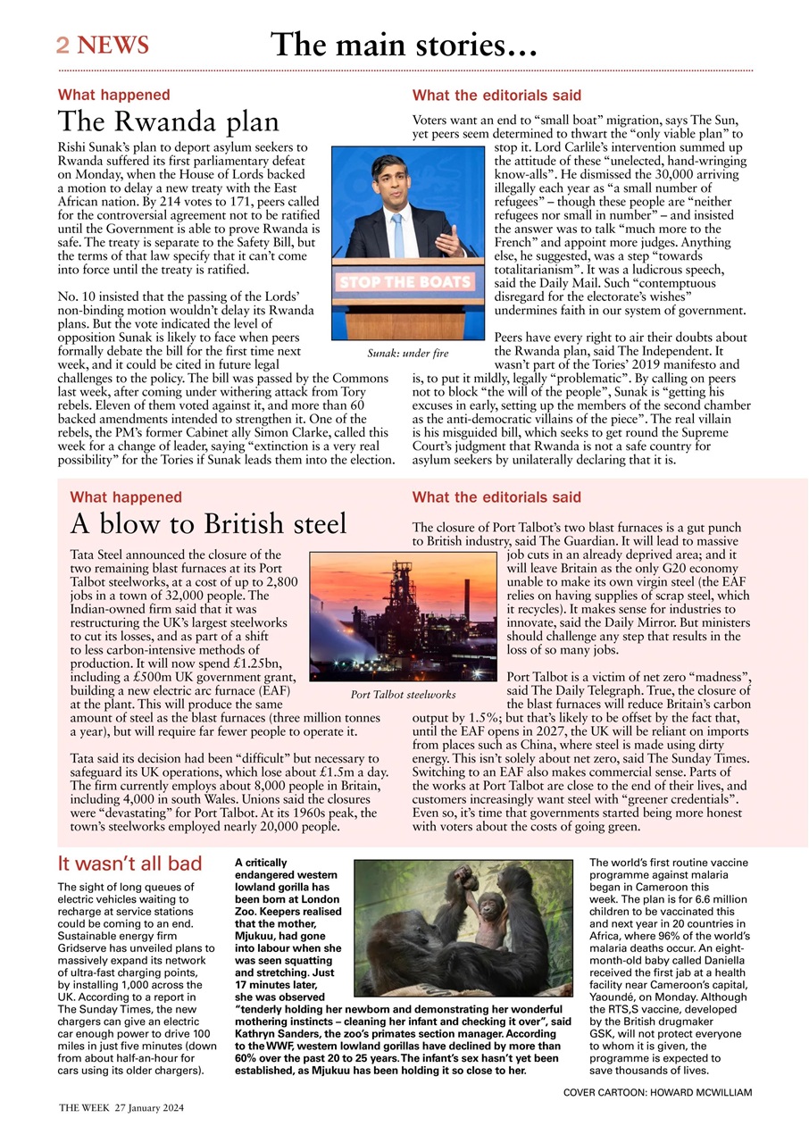 The Week Preview Pages