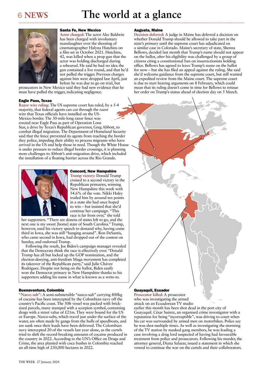 The Week Preview Pages