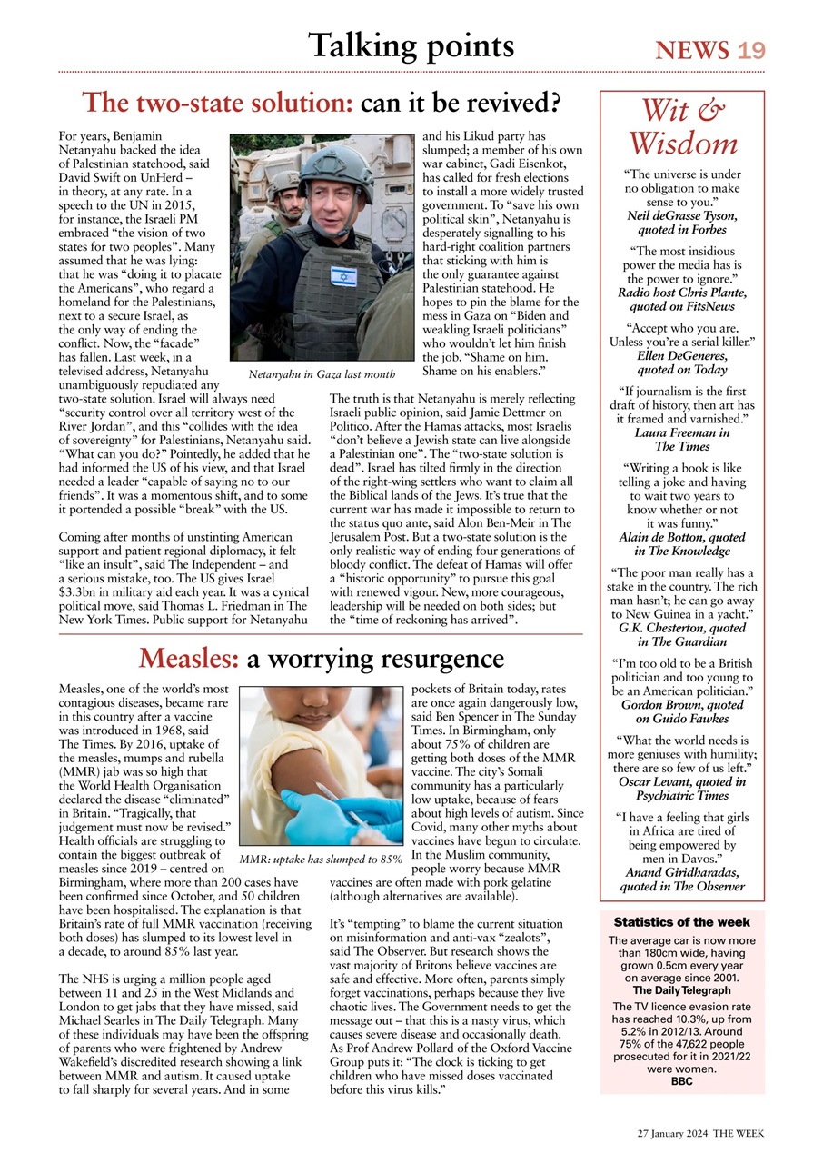 The Week Preview Pages