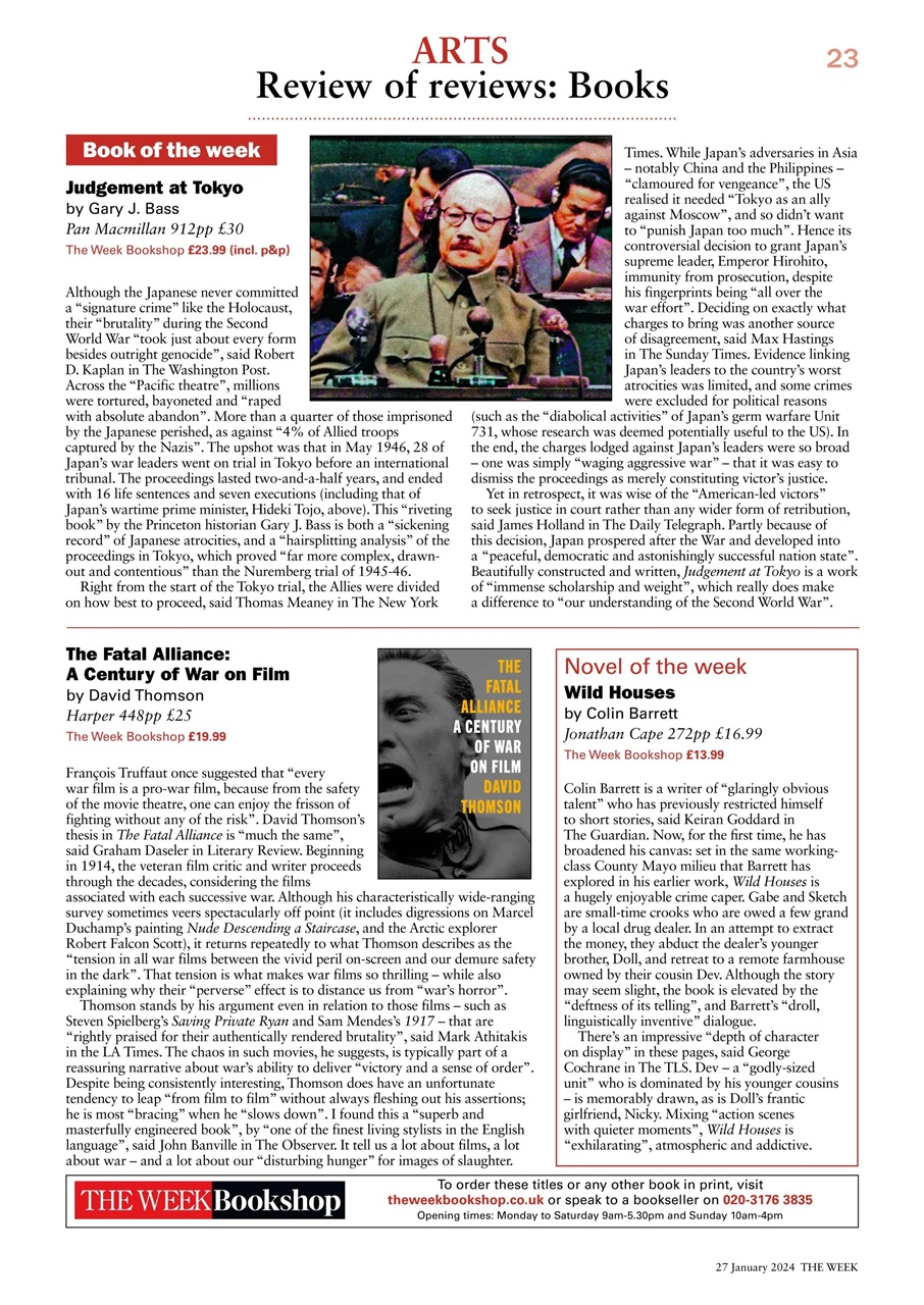 The Week Preview Pages