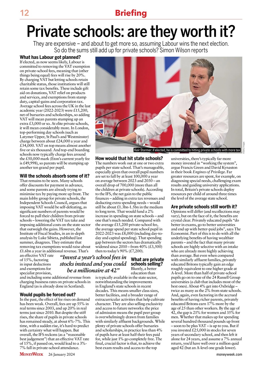 MoneyWeek Preview Pages
