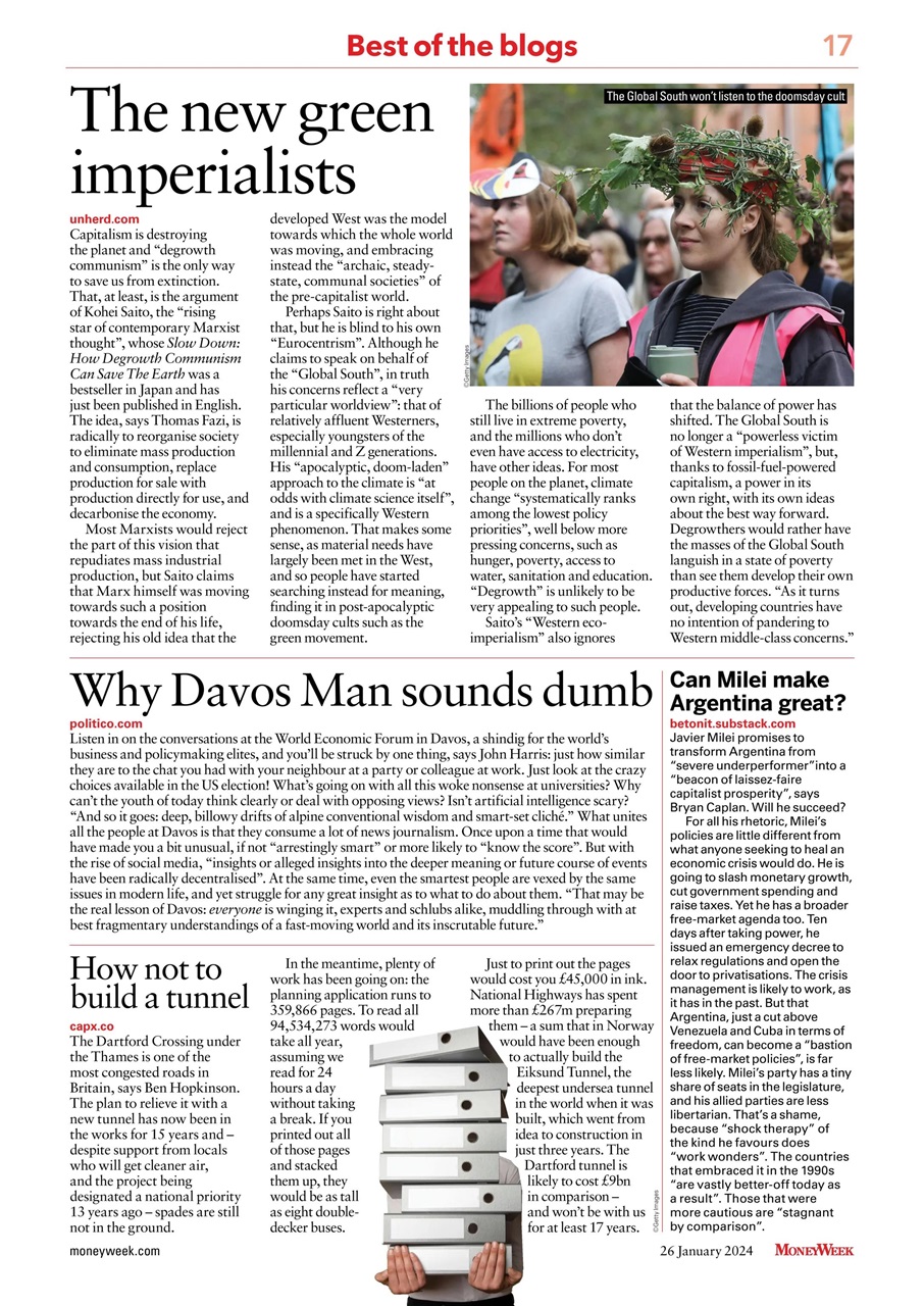 MoneyWeek Preview Pages