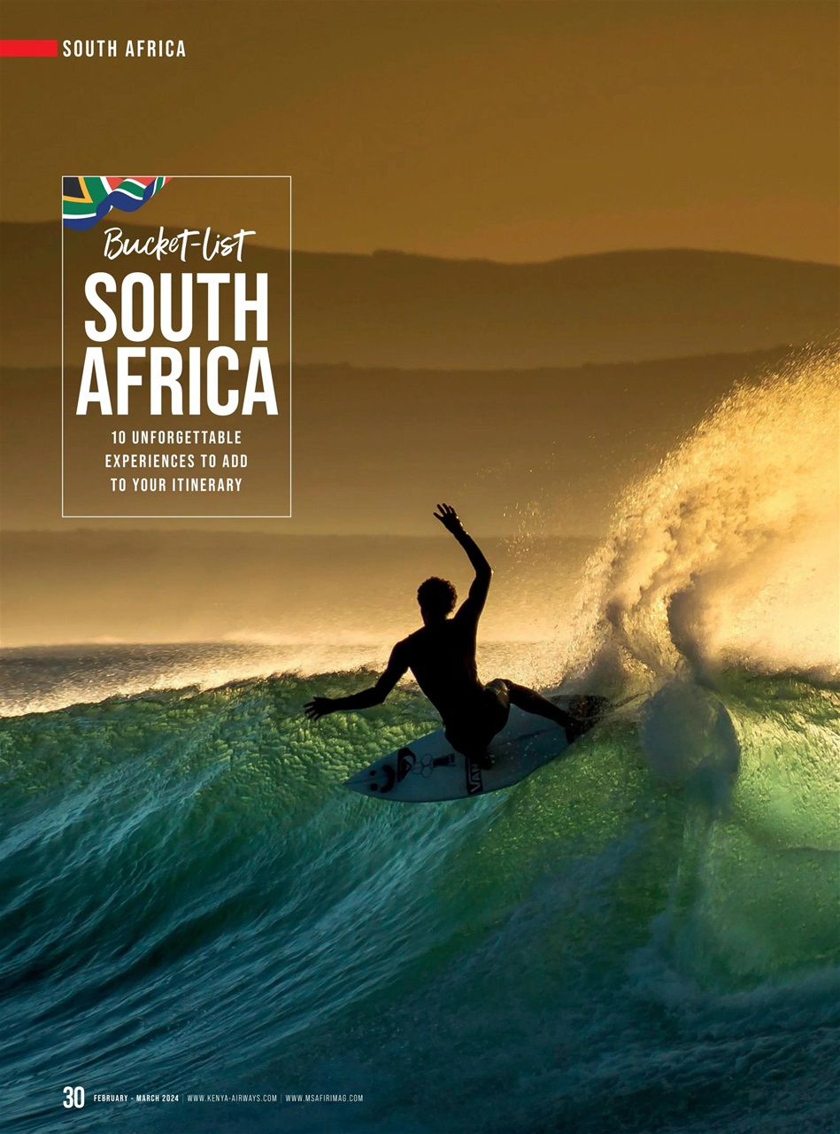 MSAFIRI – Kenya Airways Inflight Preview Pages