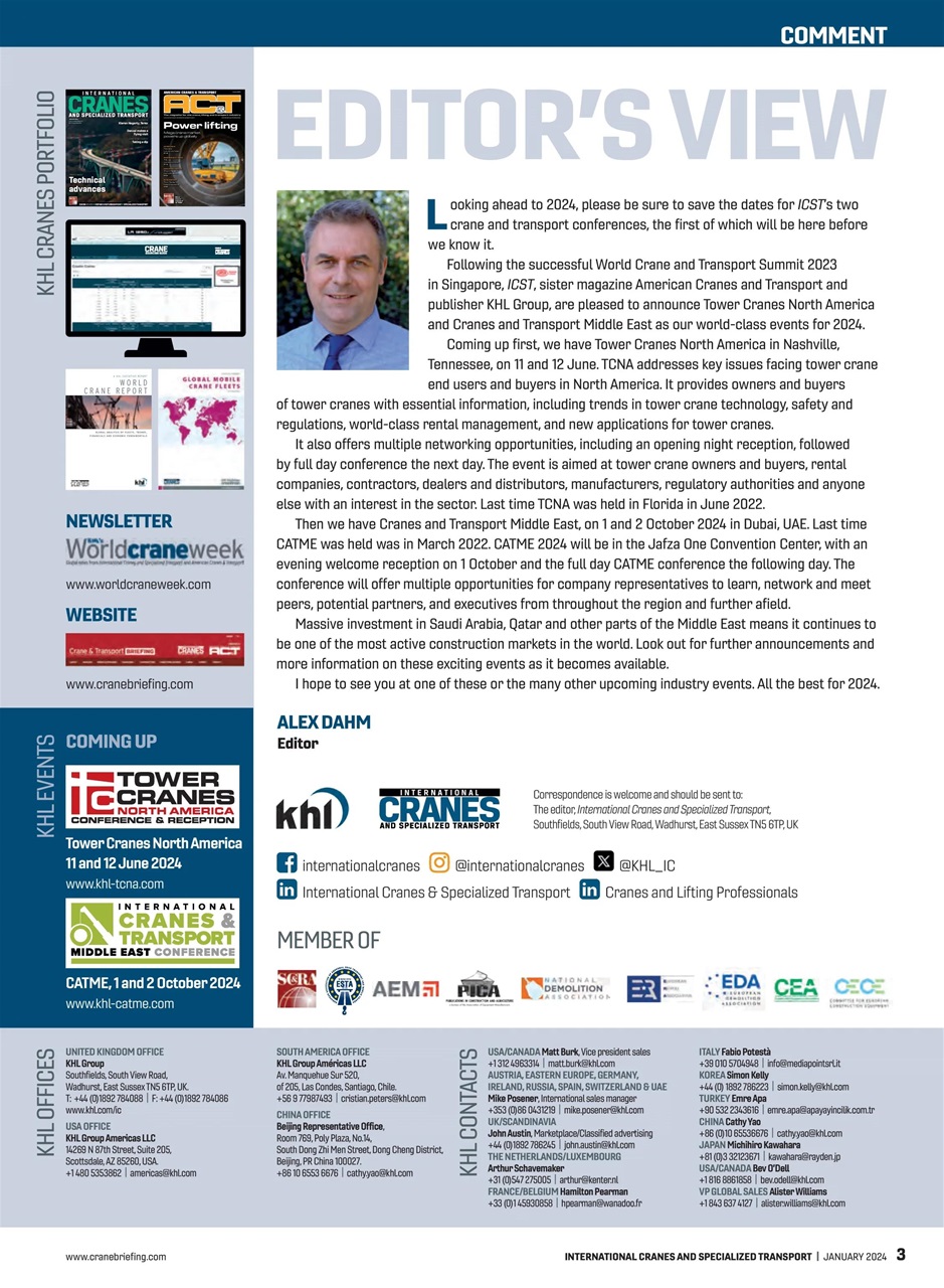 Int. Cranes and Specialized Transp Preview Pages