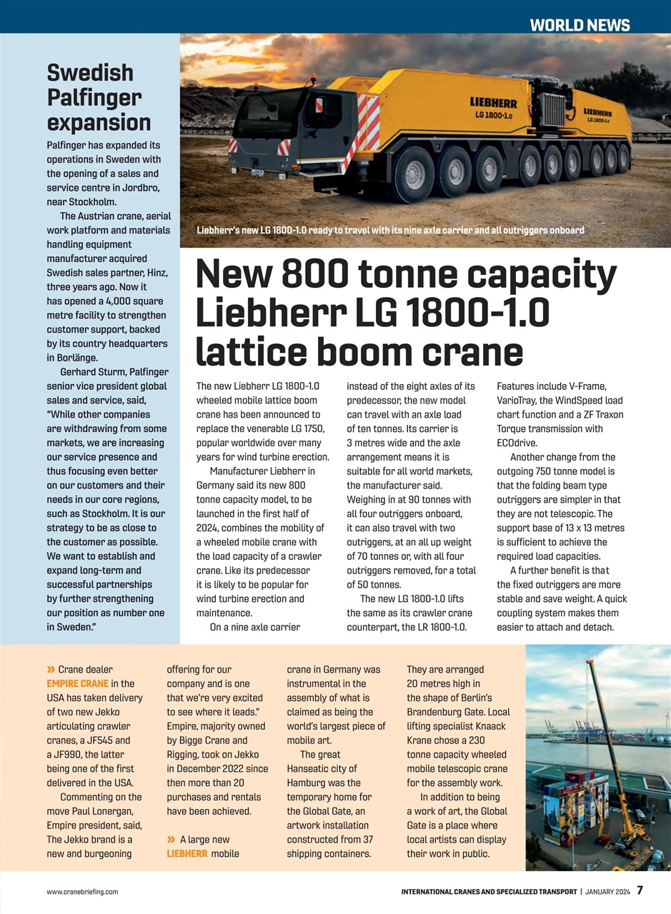 Int. Cranes and Specialized Transp Preview Pages