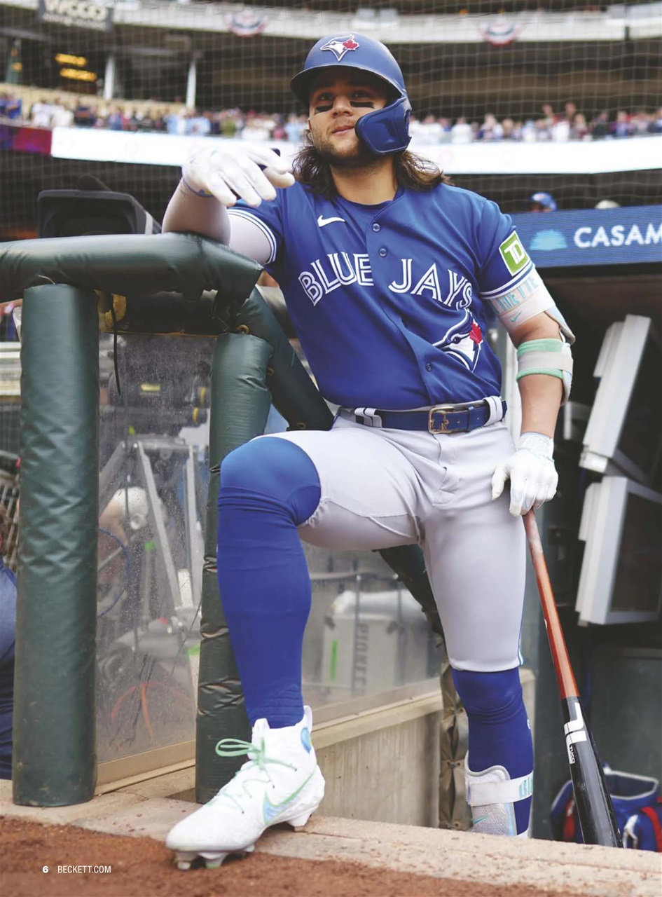 Beckett Baseball Magazine Preview Pages