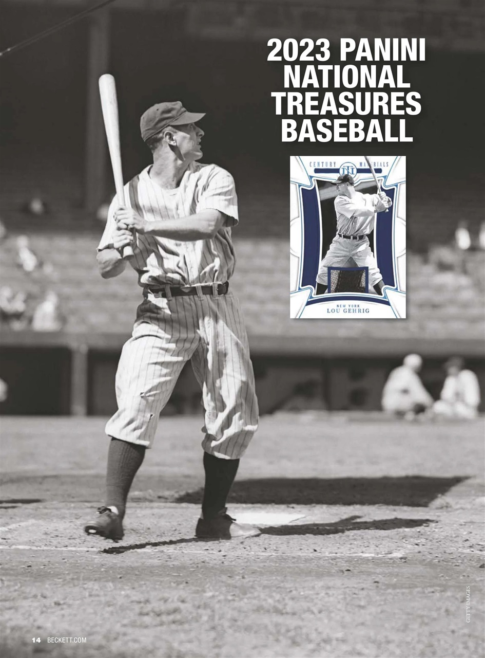 Beckett Baseball Magazine Preview Pages