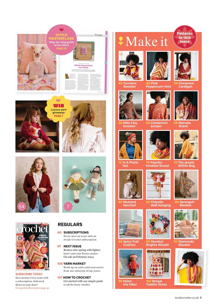 Inside Crochet Preview Pages