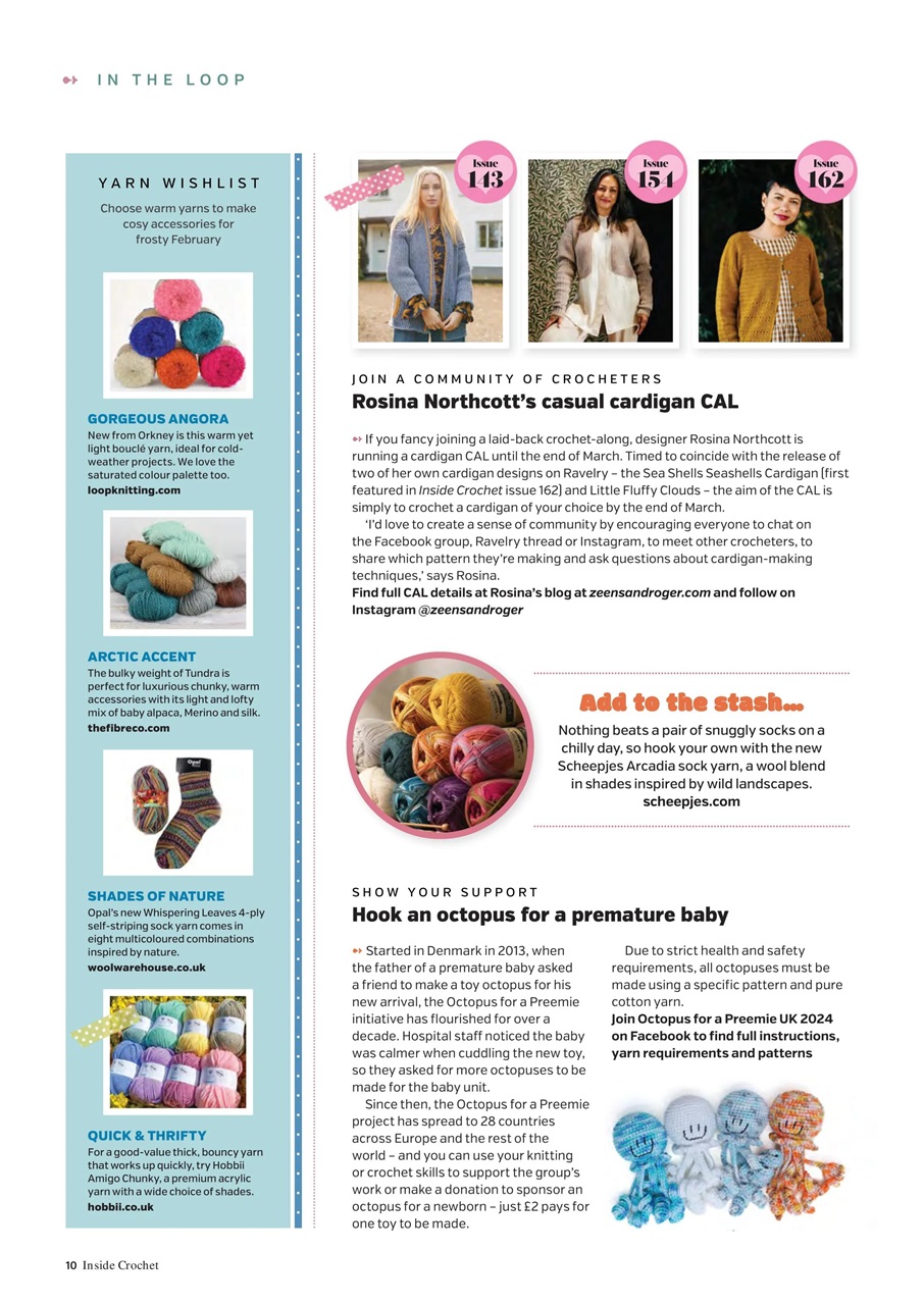 Inside Crochet Preview Pages