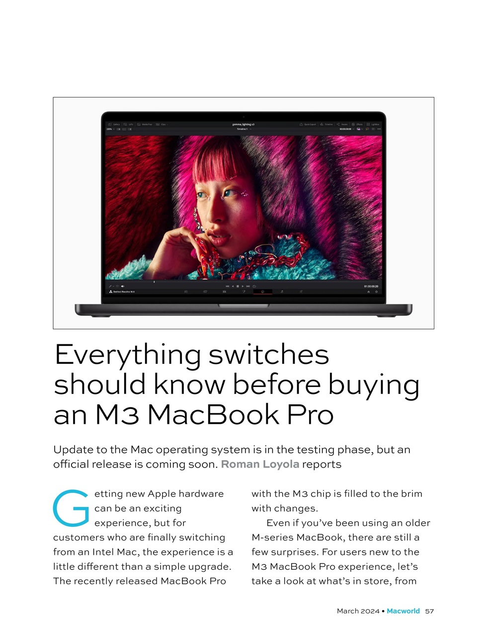 Macworld Preview Pages