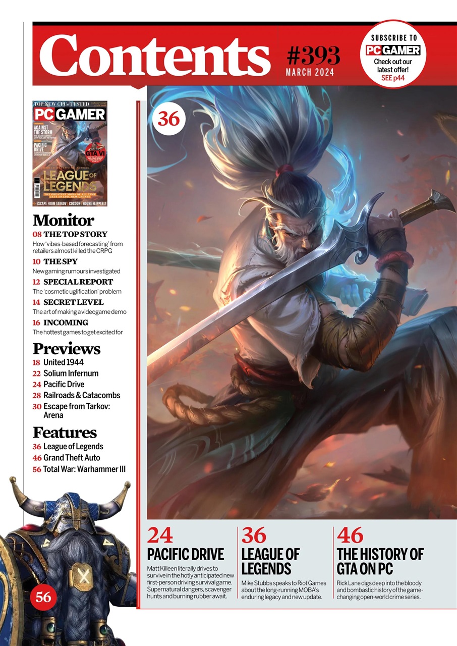 PC Gamer (UK Edition) Preview Pages