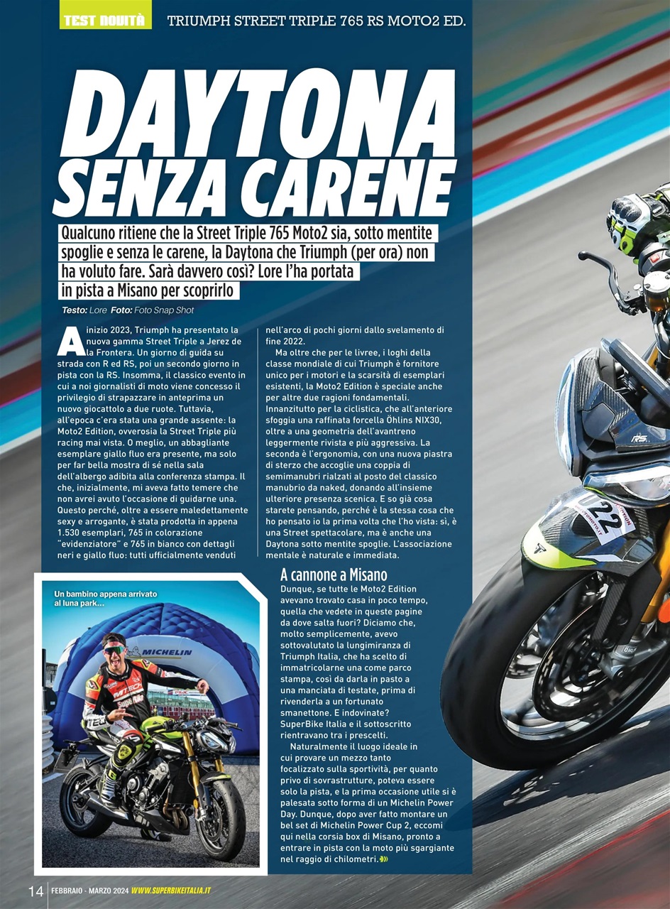 Superbike Italia Preview Pages
