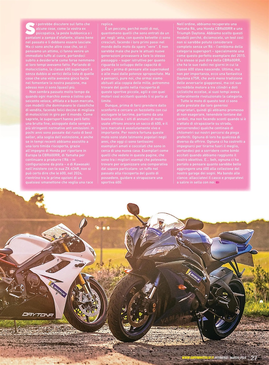 Superbike Italia Preview Pages