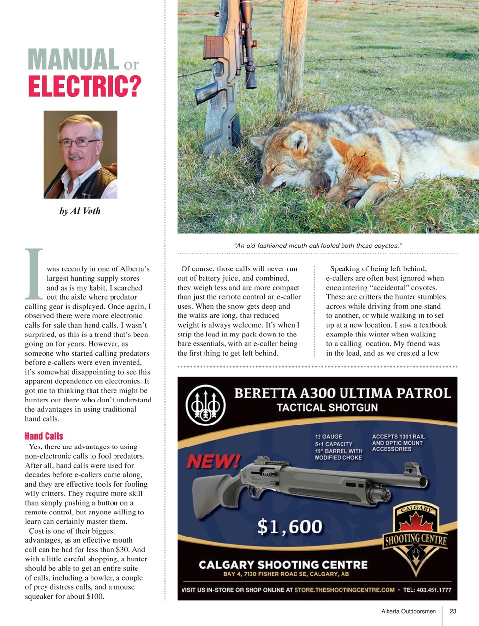 Alberta Outdoors Preview Pages