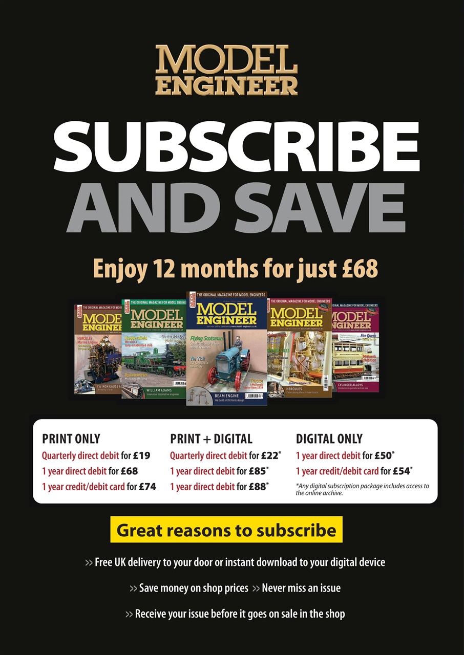 Model Engineer Preview Pages