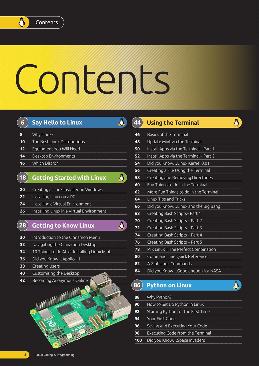Linux Coding The Complete Manual Preview Pages