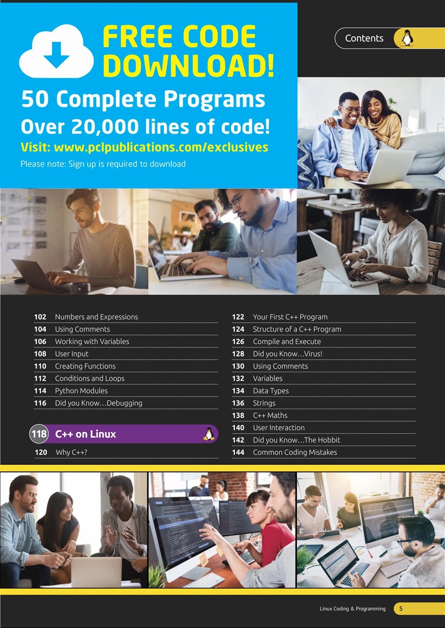 Linux Coding The Complete Manual Preview Pages