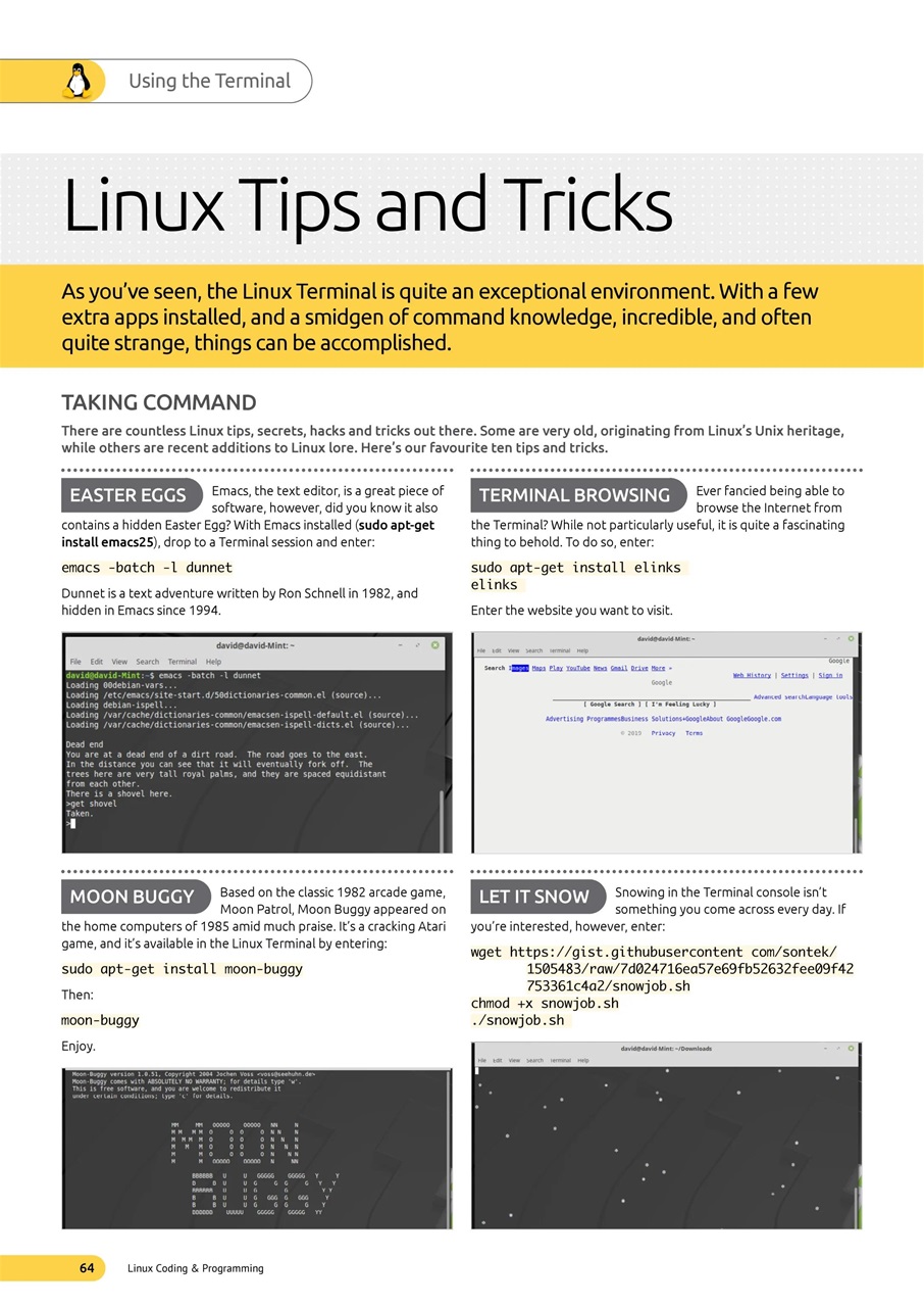 Linux Coding The Complete Manual Preview Pages