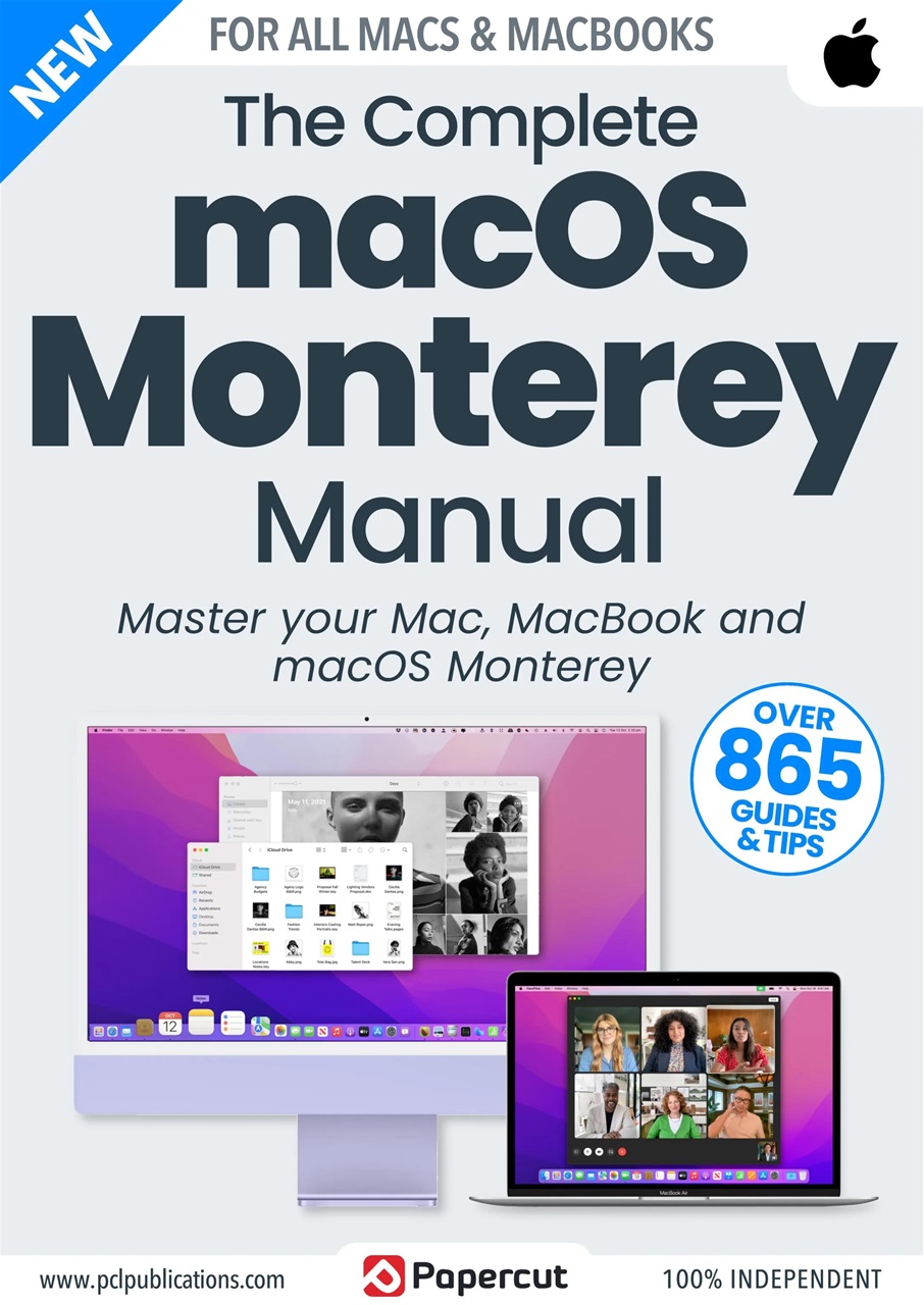 macOS Monterey The Complete Manual Preview Pages