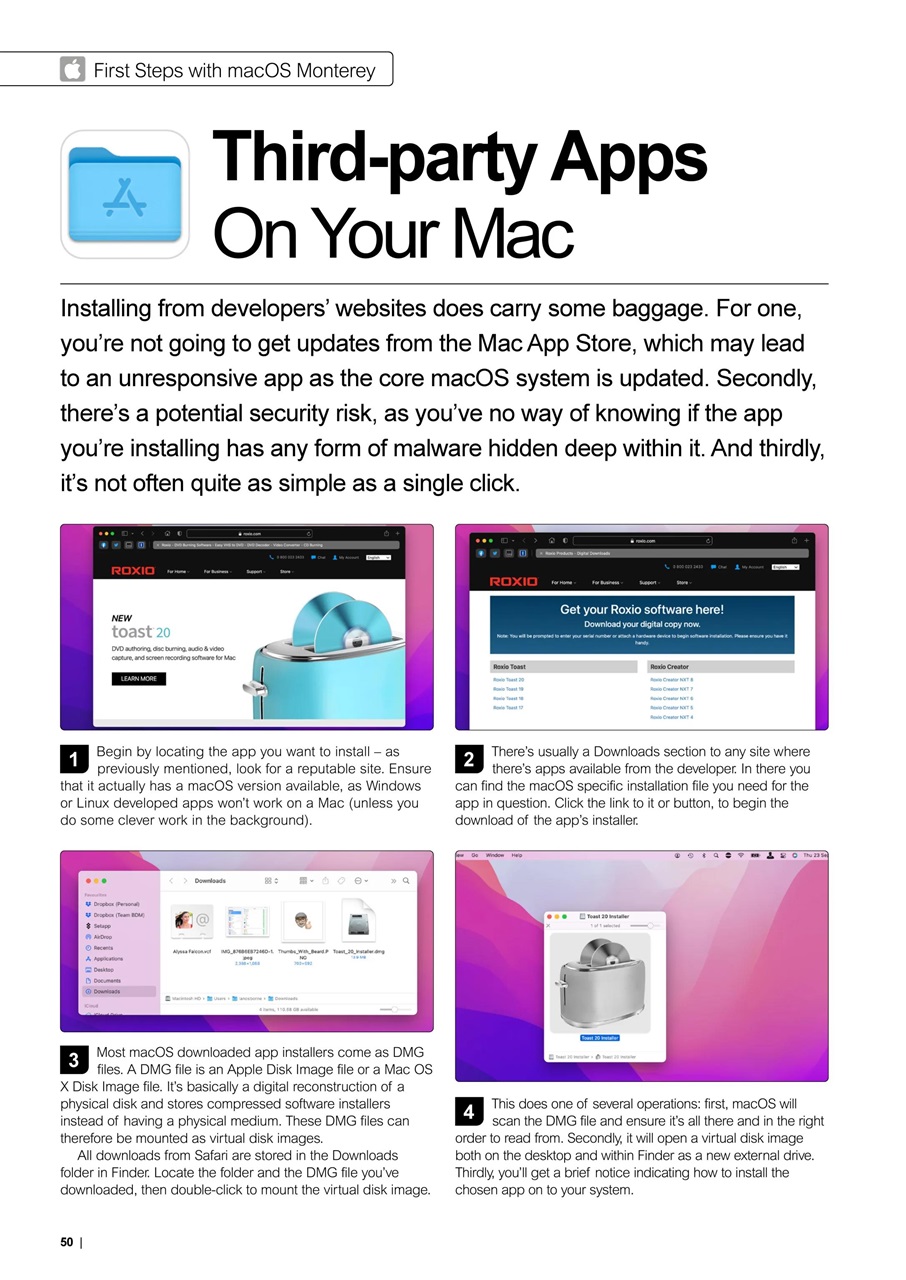 macOS Monterey The Complete Manual Preview Pages