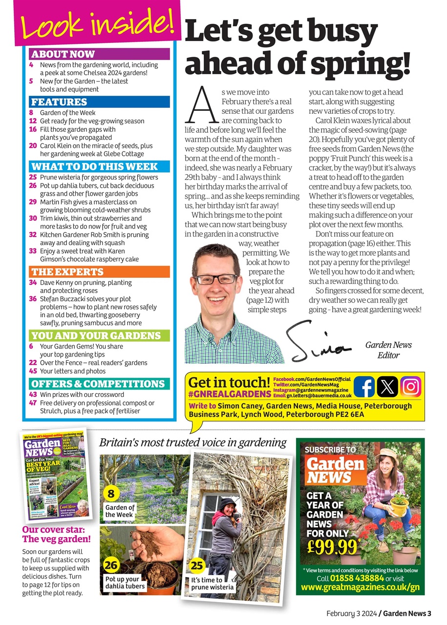 Garden News Preview Pages