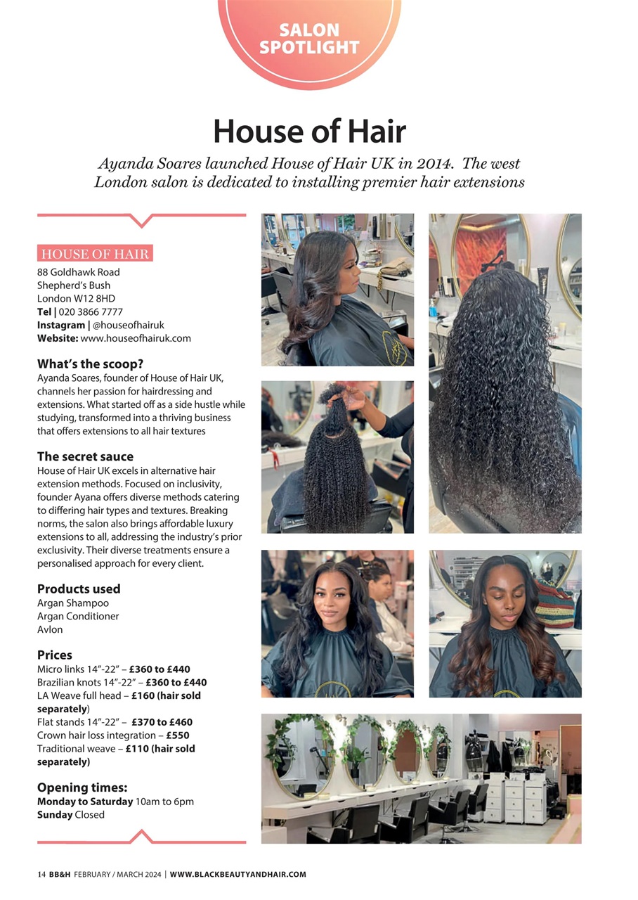 Black Beauty & Hair – the UK's No. 1 Black magazine Preview Pages