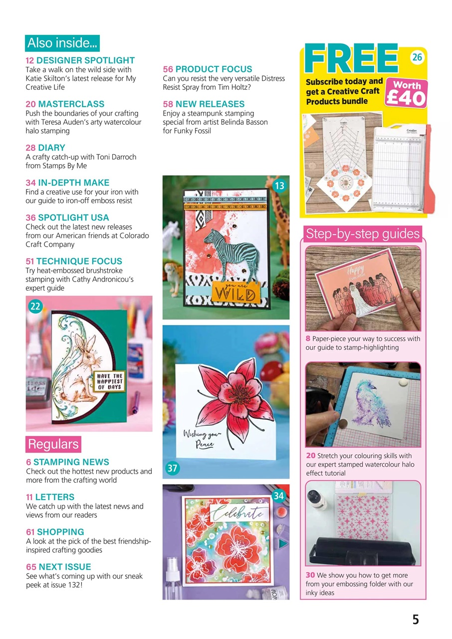 Creative Stamping Preview Pages