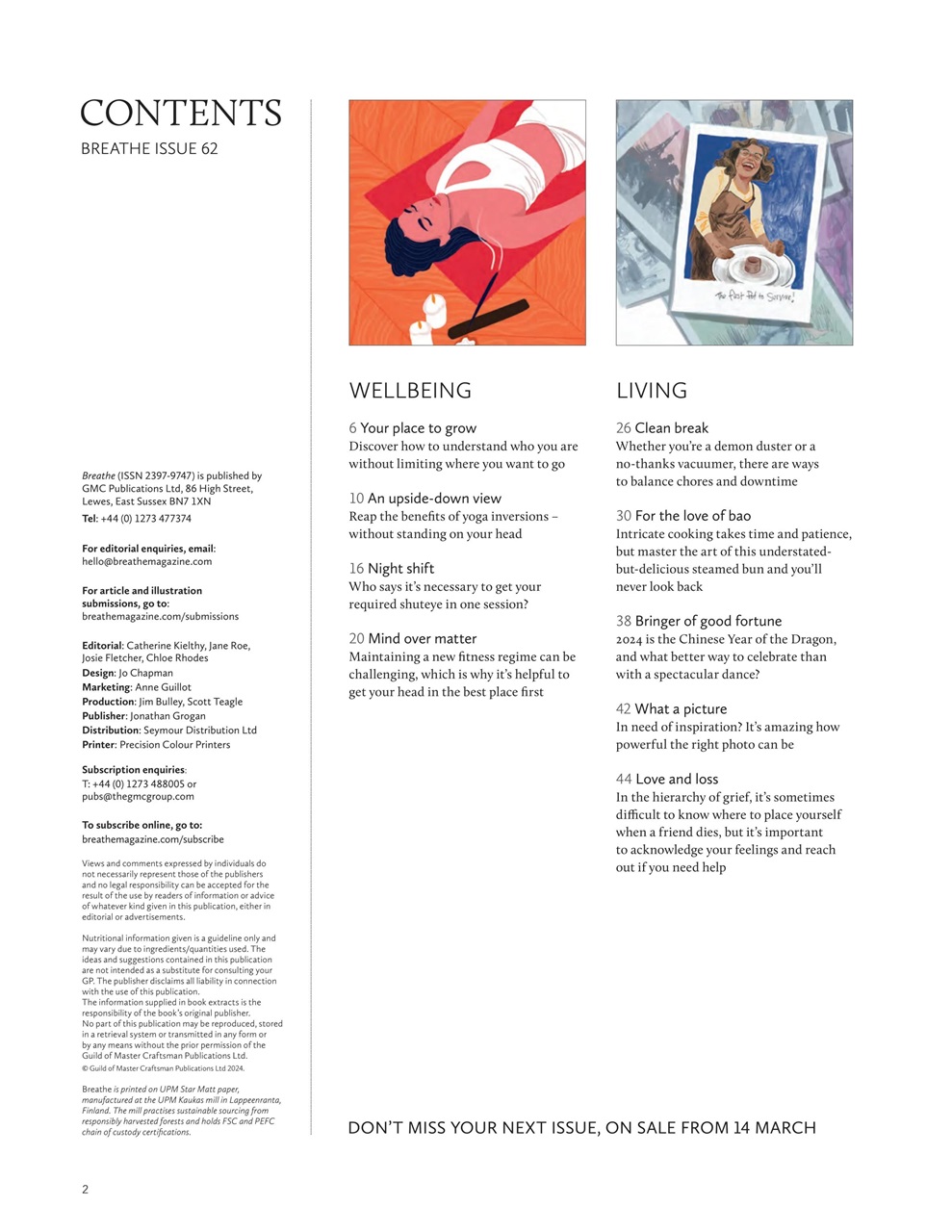 Breathe Preview Pages